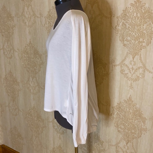 Zyia Active Namaste White Open Back Top S - Picture 7 of 8